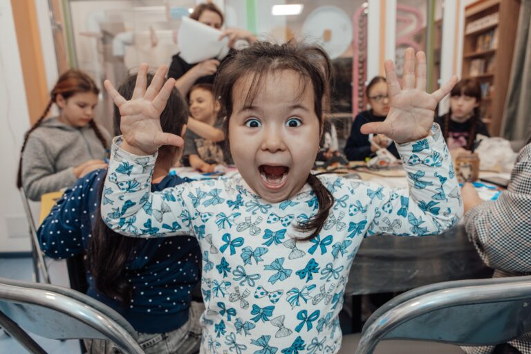 В гостях у Умки: творчество — страшная сила