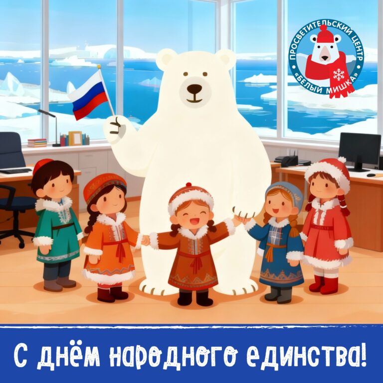 «Белый мишка» поздравляет с Днём народного единства!