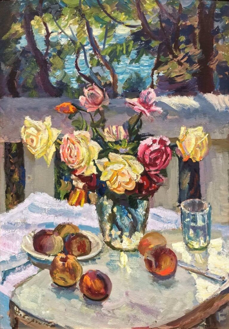 Приглашаем в Музей Норильска на свежую выставку «Торжество цвета»