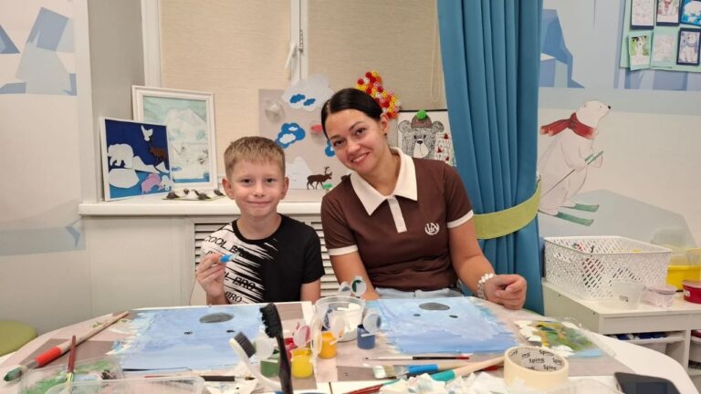 Завершающий урок цикла «Творчество с мамой»