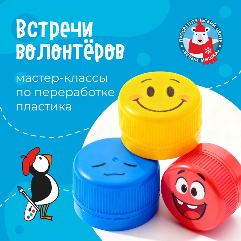 Волонтёрские встречи в Норильске: дарим пластику вторую жизнь