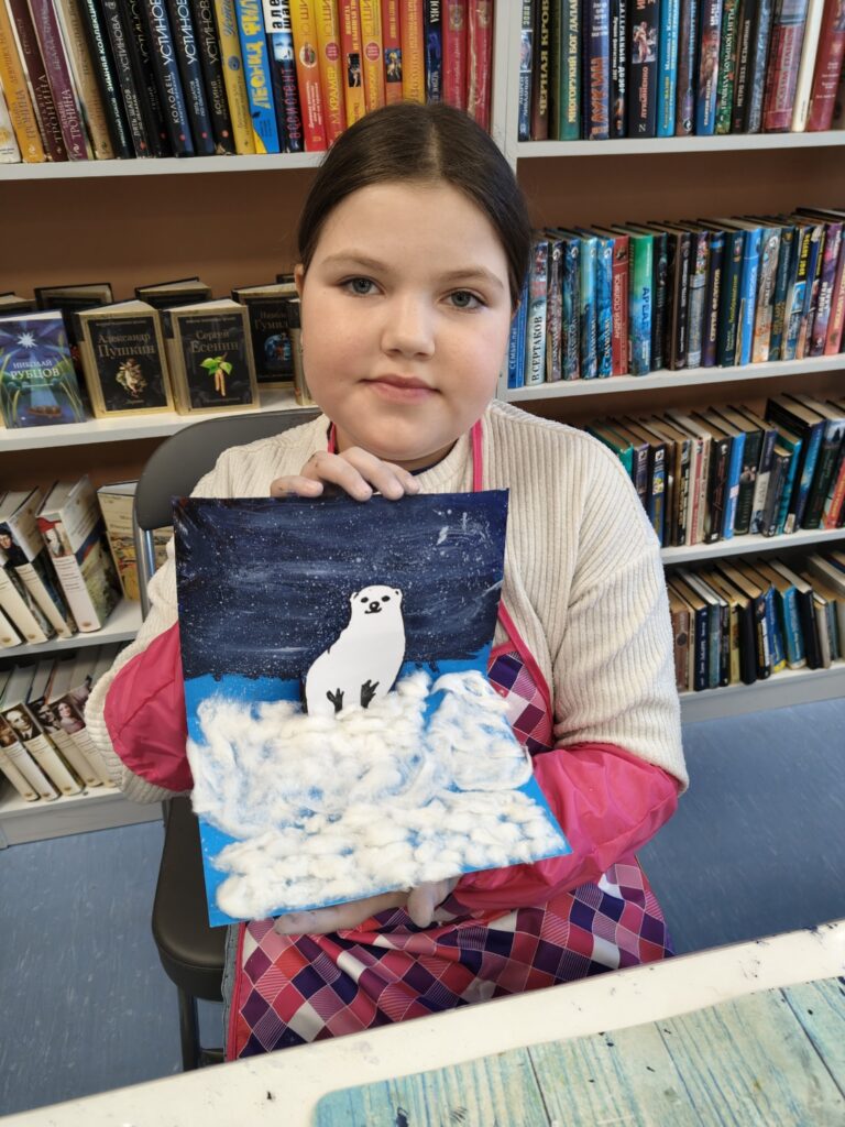 На арт-занятиях ребята свободно творили