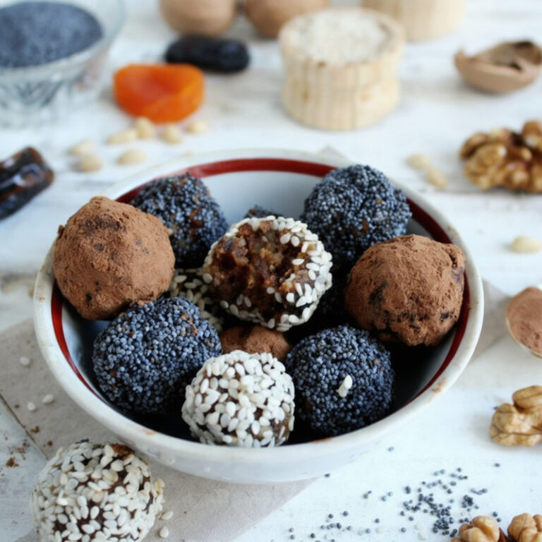 Конфеты из сухофруктов и орехов