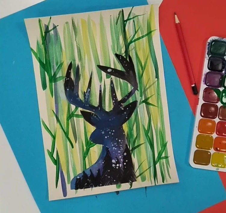 Мастер-класс «Волшебный олень»