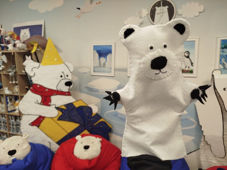 Мастер-класс «Мишка-перчатка»