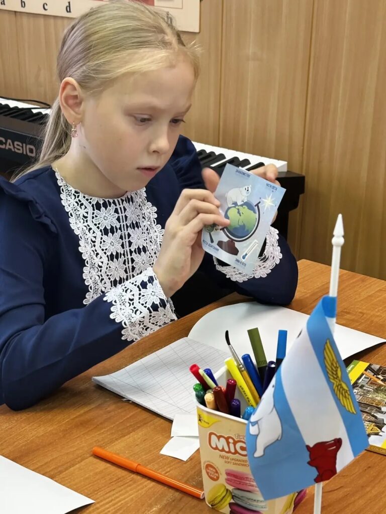 Первое занятие в Амдерме